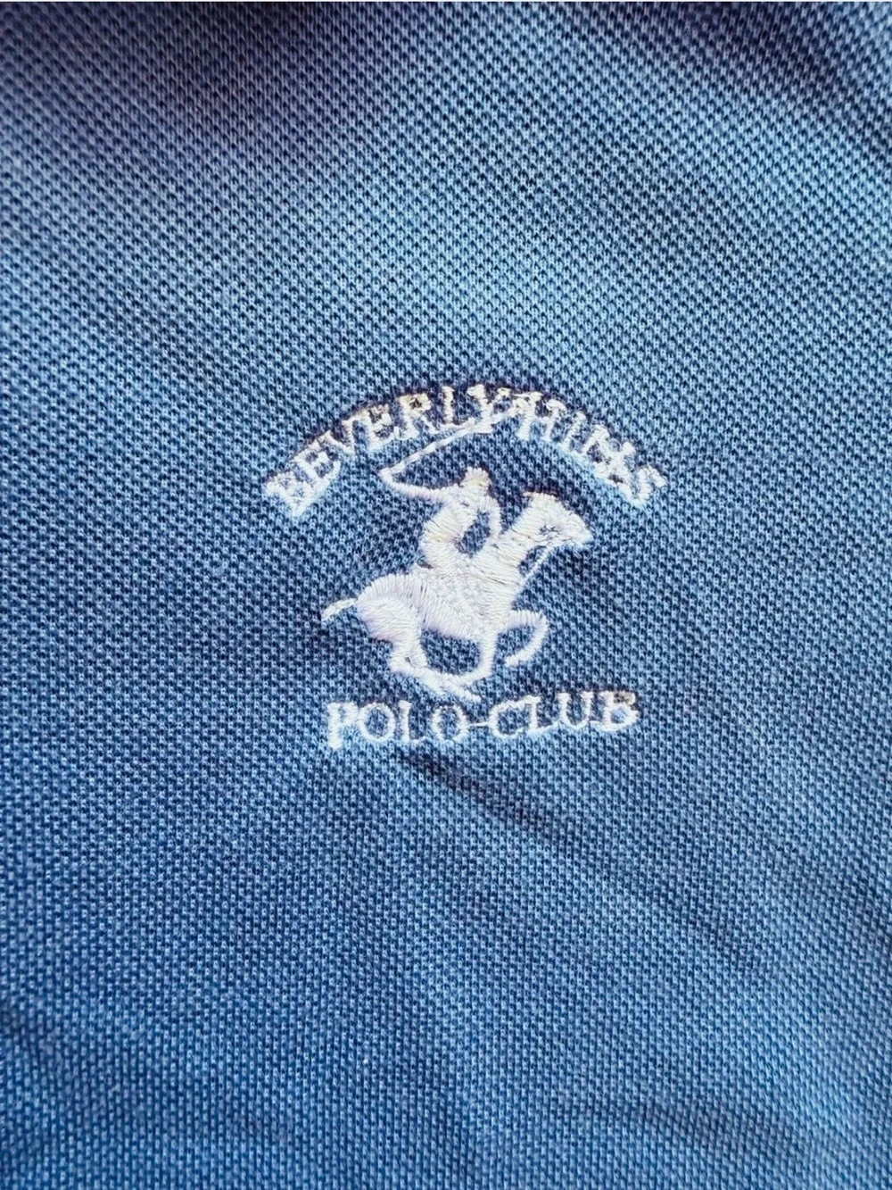 Beverly Hills Polo Club Boy’s Sz 4 Periwinkle Blue Polo Shirt NWOT